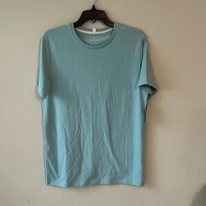 Tommy John cameo blue second skin shirt sleeve crew size Small